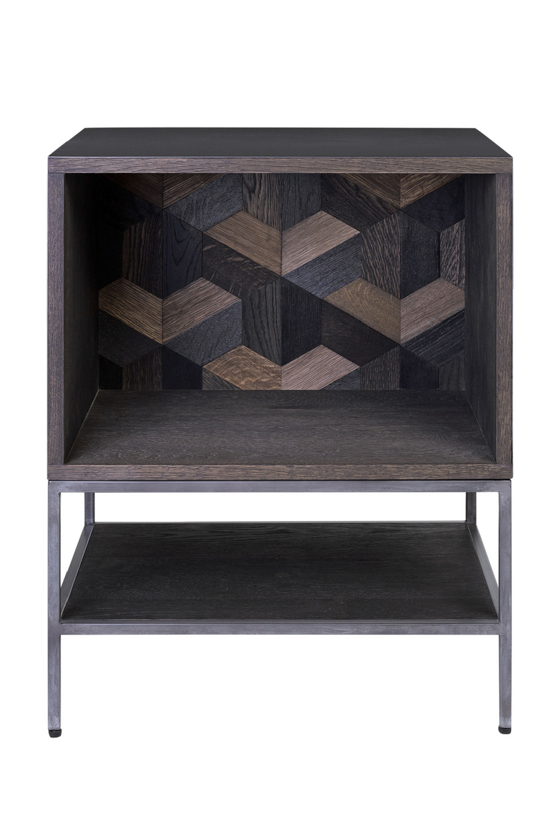 Oak Adjustable Bedside Cabinet | Versmissen Illusion | Oroatrade.com