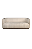 Beige Channeled Sofa | Versmissen Isabel | Oroatrade.com