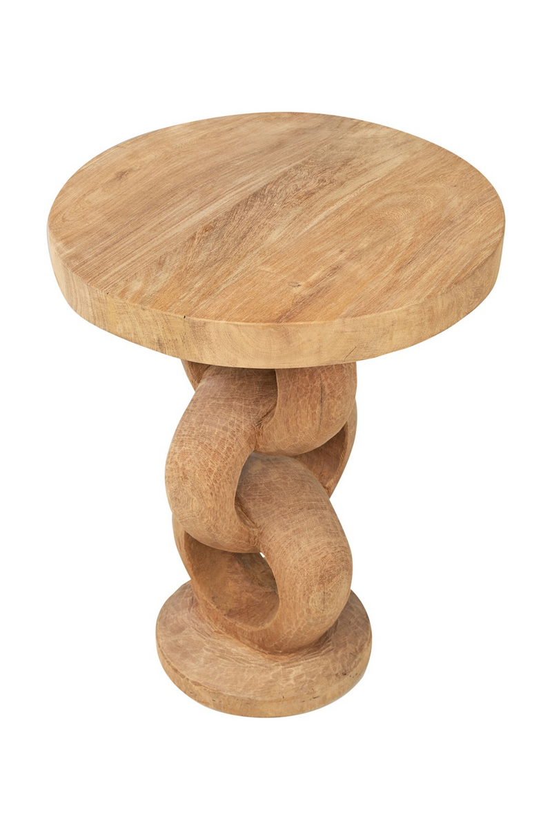 Wooden Link Side Table L | Versmissen Chain | Oroatrade.com