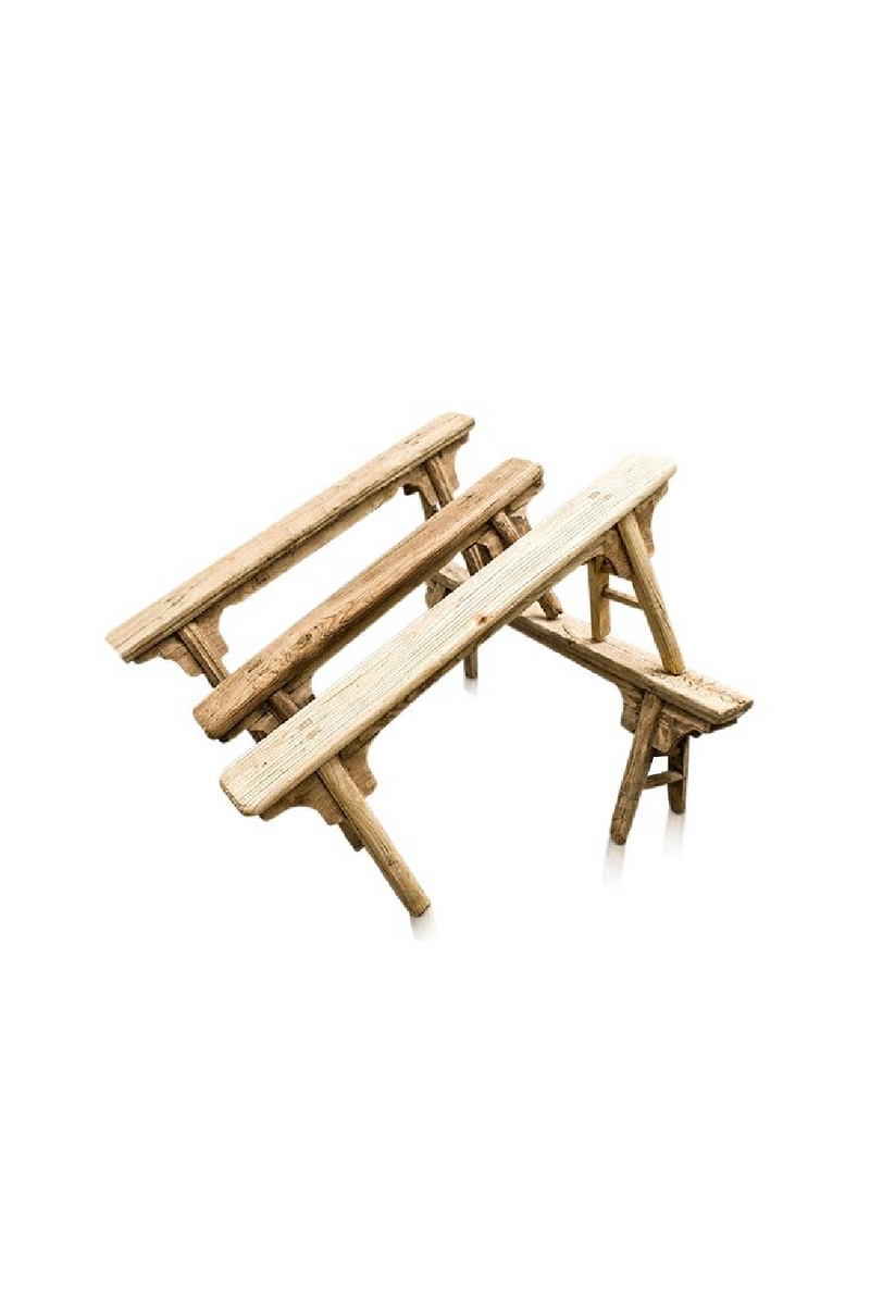 Rustic Wooden Bench | Versmissen | Oroatrade.com