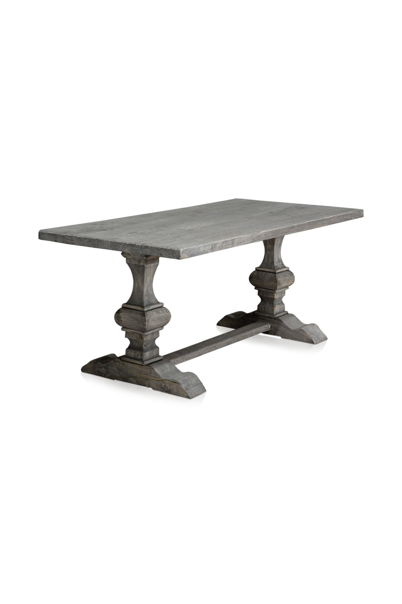 Gray Wooden Dining Table | Versmissen Column | Oroatrade.com