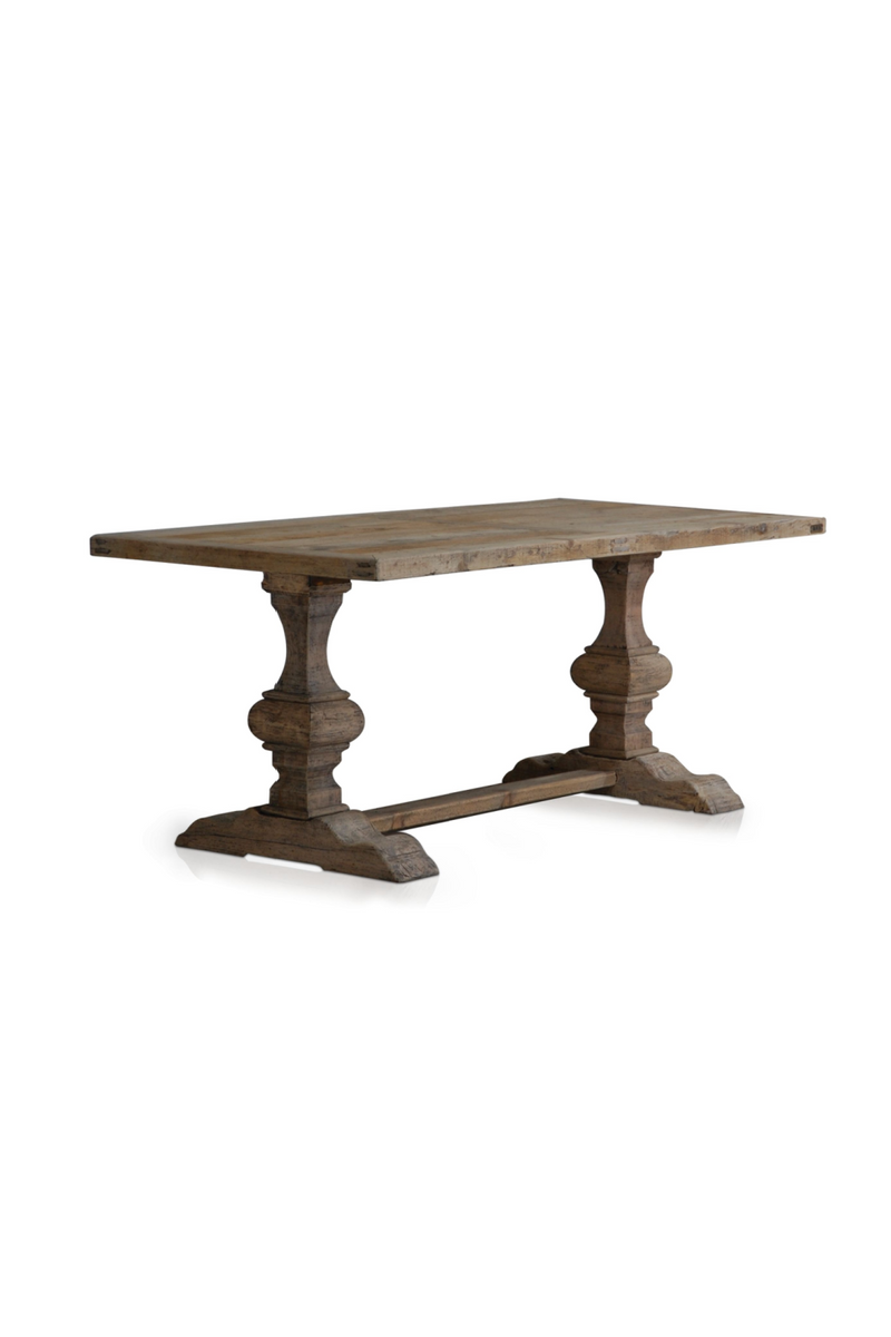 Reclaimed Pine Dining Table | Versmissen Column | Oroatrade.com