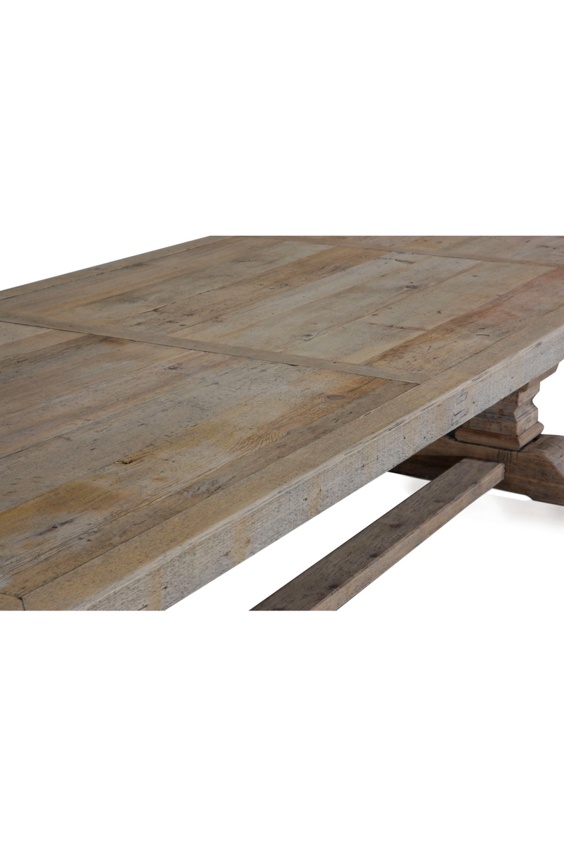 Reclaimed Pine Dining Table | Versmissen Column | Oroatrade.com