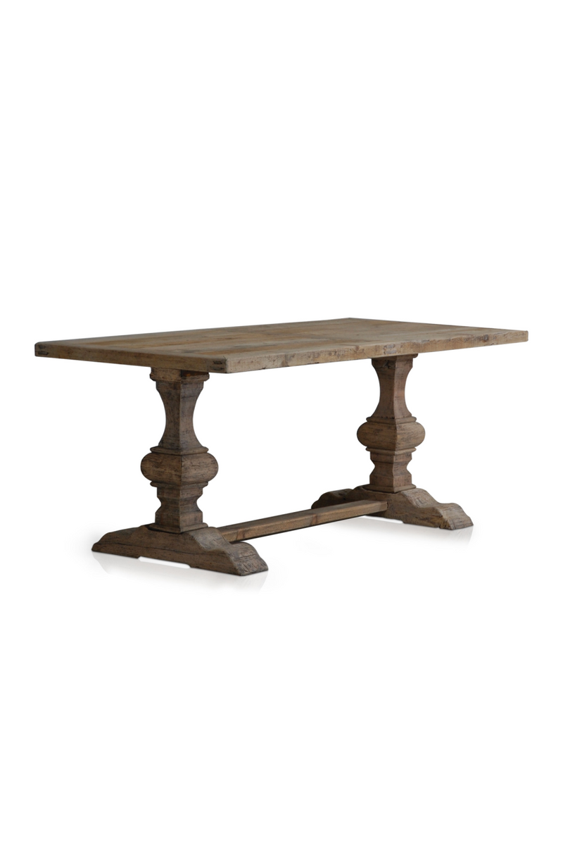 Reclaimed Pine Dining Table | Versmissen Column | Oroatrade.com