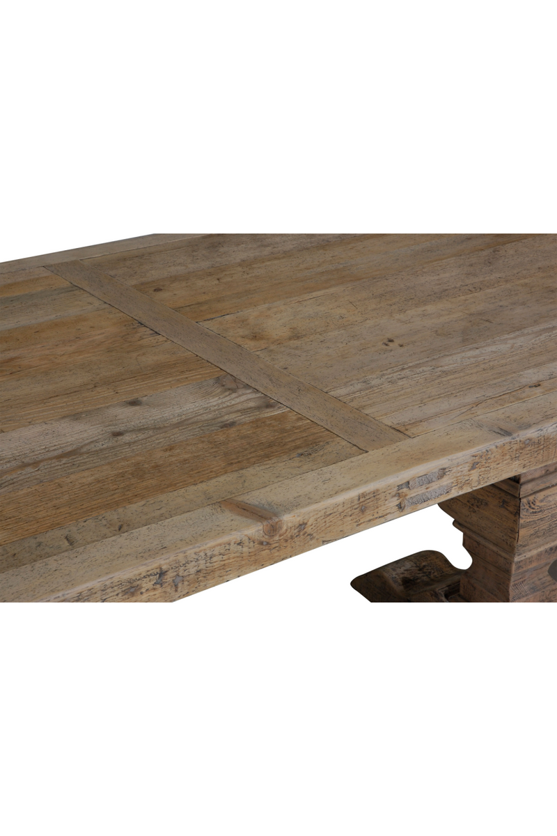 Reclaimed Pine Dining Table | Versmissen Column | Oroatrade.com