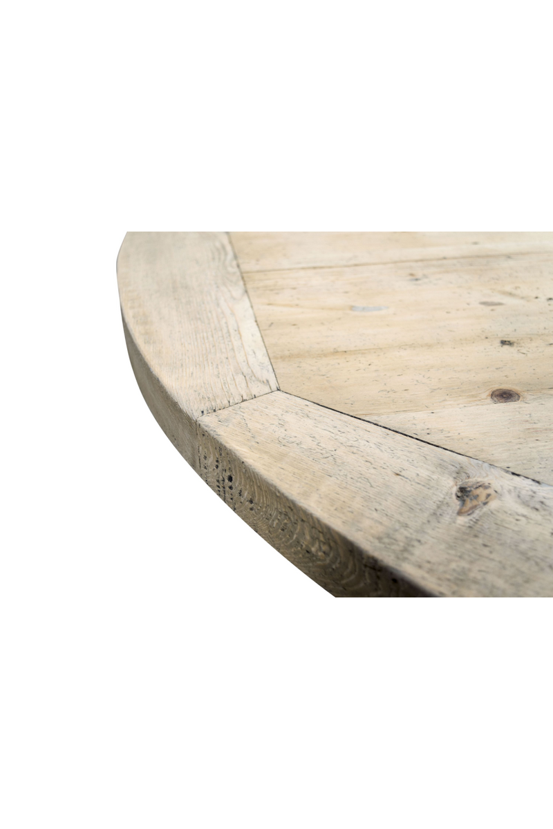 Natural Round Dining Table | Versmissen Column | Oroatrade.com