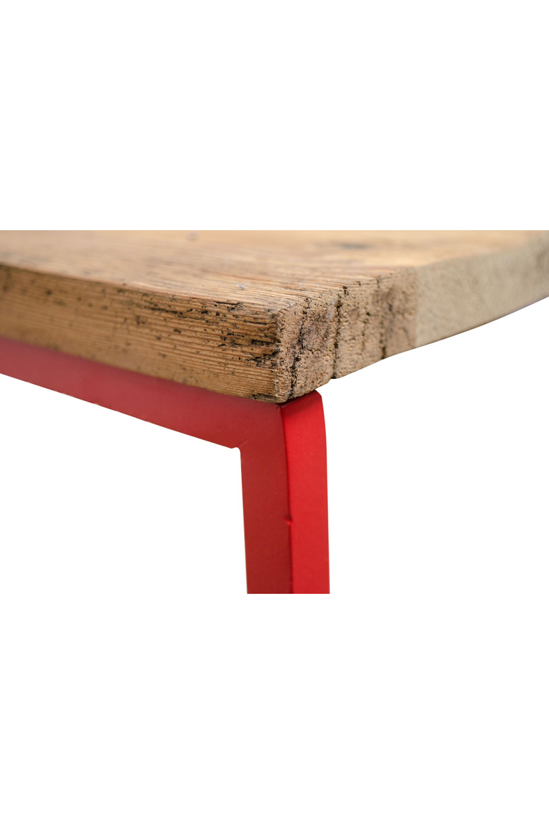 Red Base Sofa Table L | Versmissen Slim | Oroatrade.com