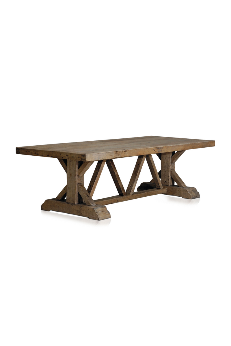 Pine Farmhouse Dining Table | Versmissen Aix En Provence | Oroatrade.com