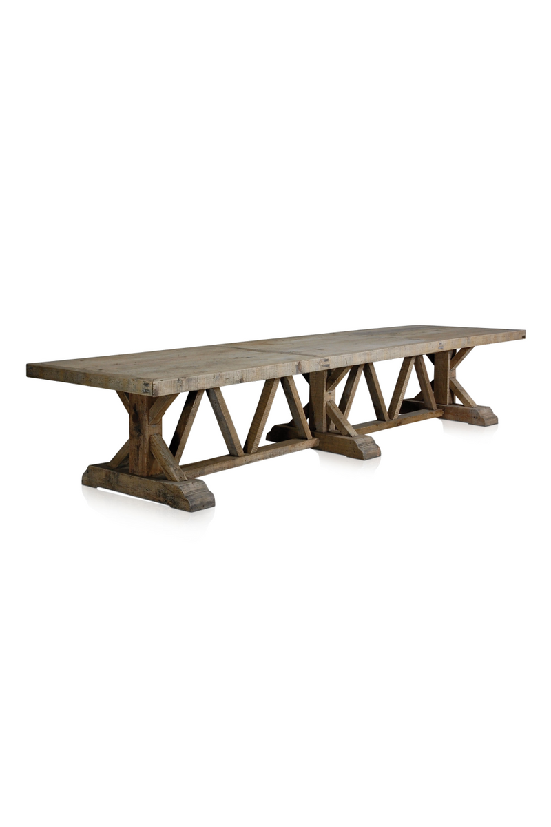 Pine Farmhouse Dining Table | Versmissen Aix En Provence | Oroatrade.com