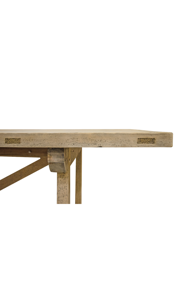 Wooden Rustic Dining Table | Versmissen Mine | Oroatrade.com