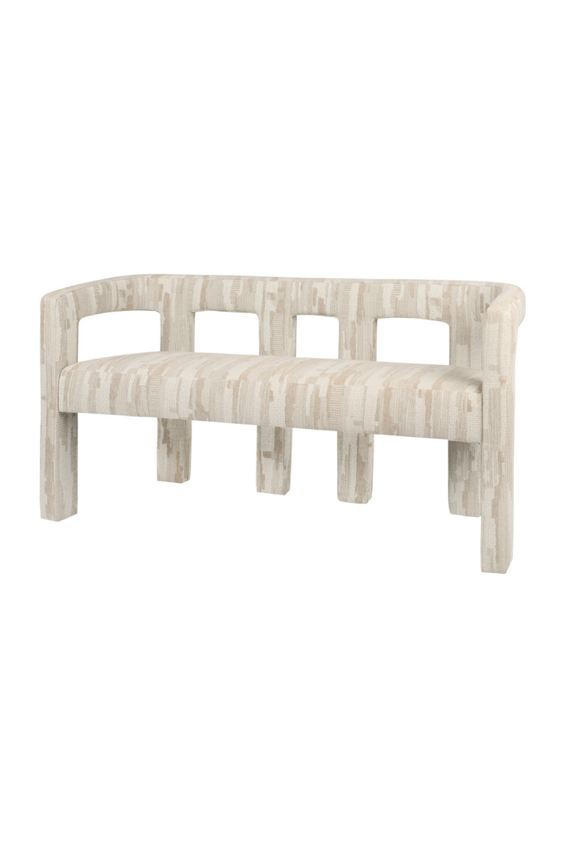 Beige Upholstered Bench | Versmissen Madison | Oroatrade.com