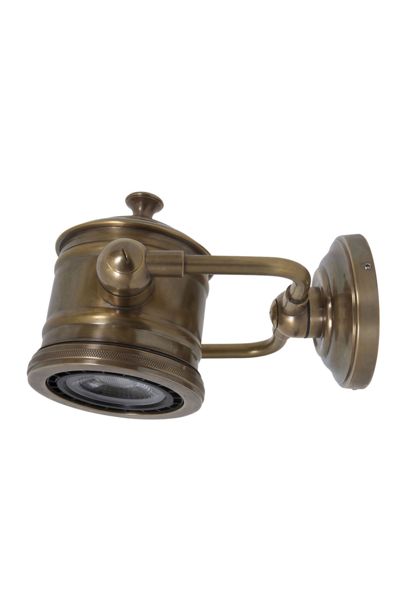 Vintage Brass Wall/Ceiling Lamp | Versmissen Malibu | Oroatrade.com