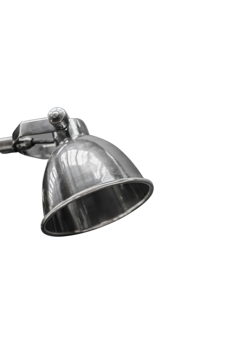 Silver Industrial Wall Lamp | Versmissen Maxim Swing | Oroatrade.com