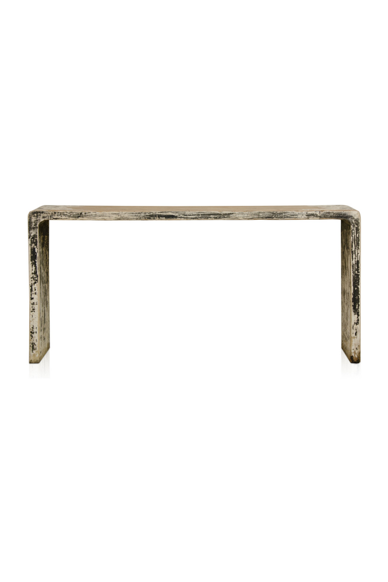 Weathered Wood Console Table | Versmissen | Oroatrade.com