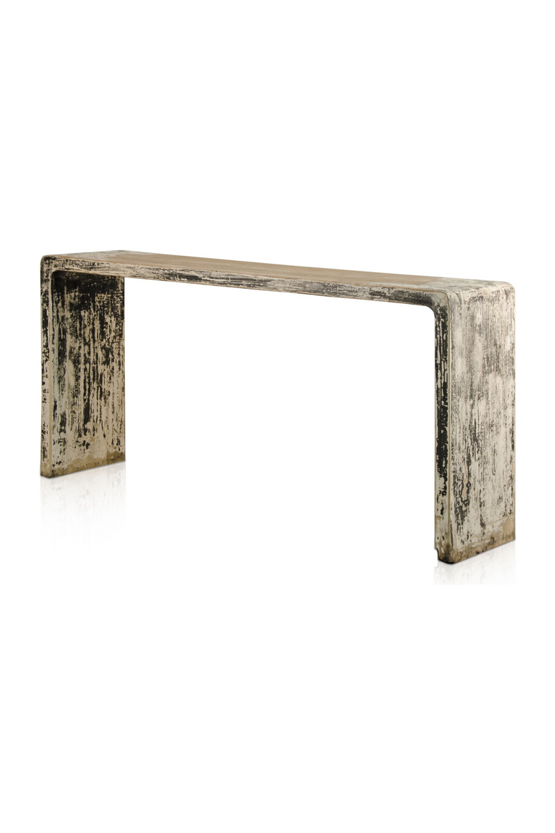 Weathered Wood Console Table | Versmissen | Oroatrade.com