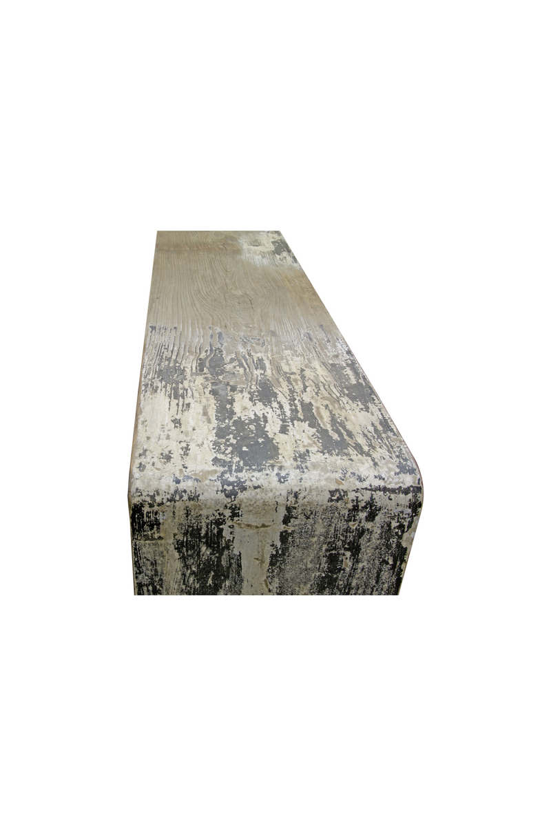 Weathered Wood Console Table | Versmissen | Oroatrade.com