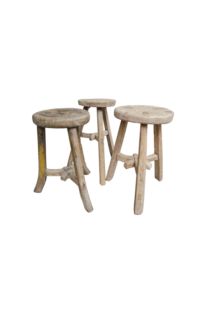 Wooden Round Stool | Versmissen | Oroatrade.com