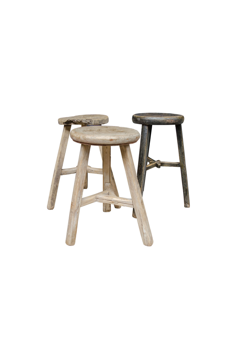 Wooden Round Stool | Versmissen | Oroatrade.com