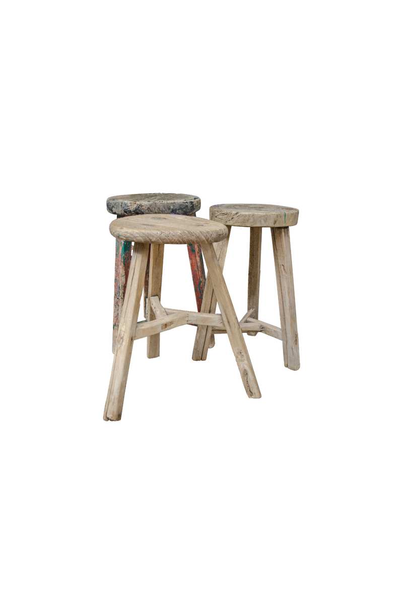 Wooden Round Stool | Versmissen | Oroatrade.com