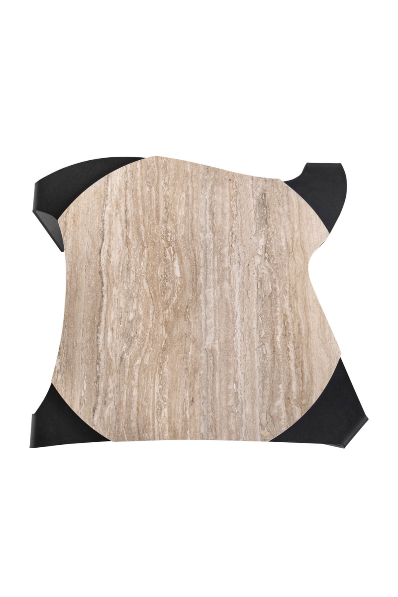 Beige Travertine Coffee Table | Versmissen Moon | Oroatrade.com