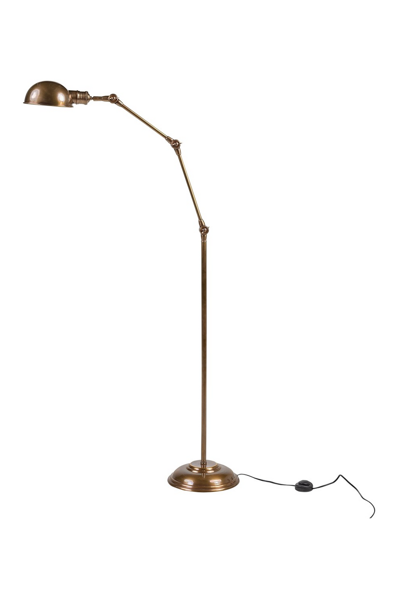 Antique Brass Floor Lamp | Versmissen Nova | Oroatrade.com