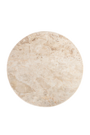 Cream Marble Tripod Occasional Table | Versmissen Tommy | Oroatrade.com