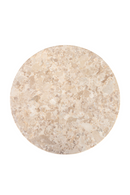 Cream Marble Tripod Occasional Table | Versmissen Tommy | Oroatrade.com