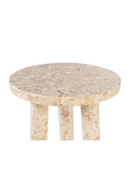 Cream Marble Tripod Occasional Table | Versmissen Tommy | Oroatrade.com
