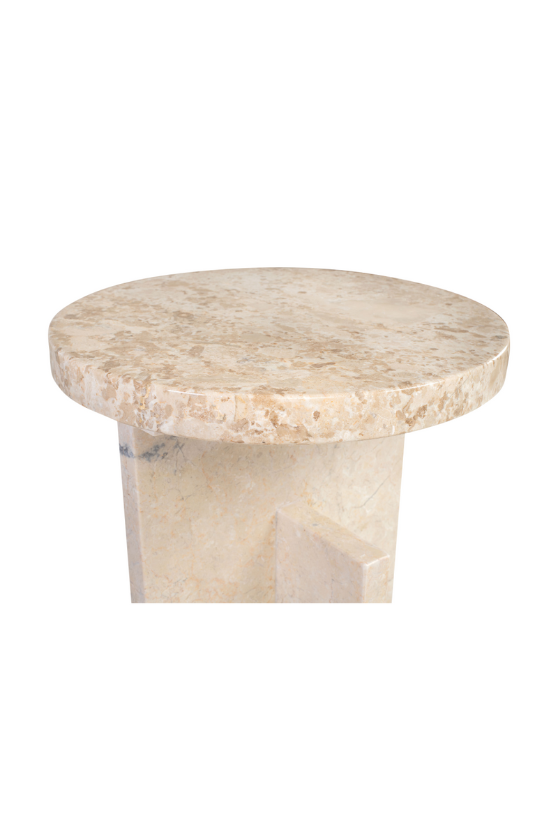 Cream Marble Occasional Table | Versmissen Tommy Plus | Oroatrade.com