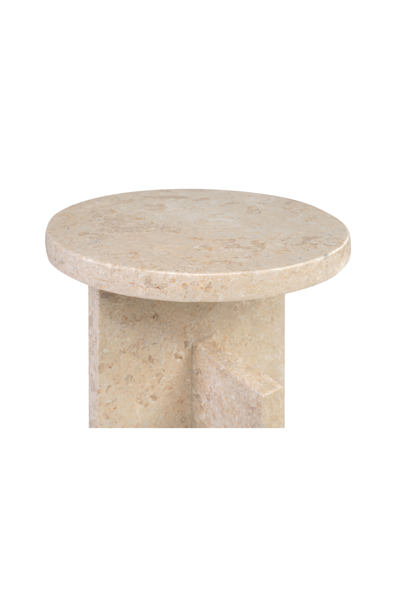 Cream Marble Occasional Table | Versmissen Tommy Plus | Oroatrade.com