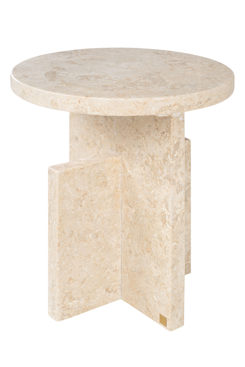 Cream Marble Occasional Table | Versmissen Tommy Plus | Oroatrade.com