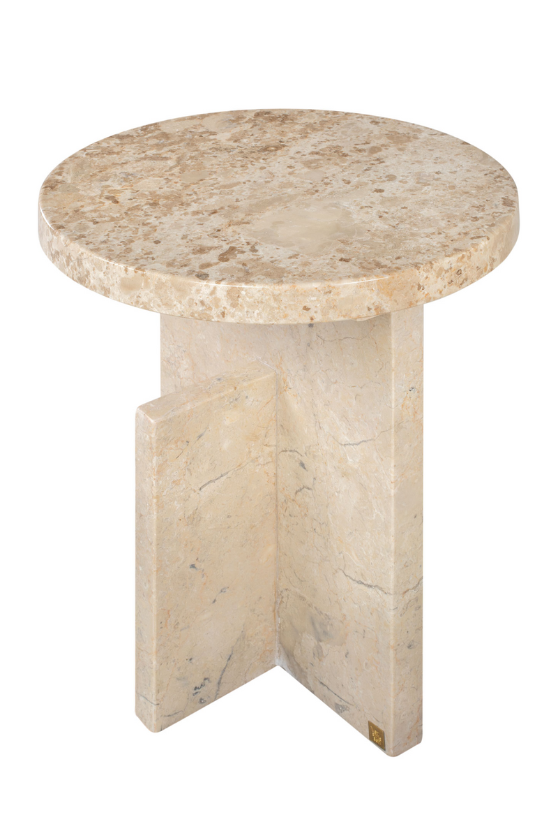 Cream Marble Occasional Table | Versmissen Tommy Plus | Oroatrade.com