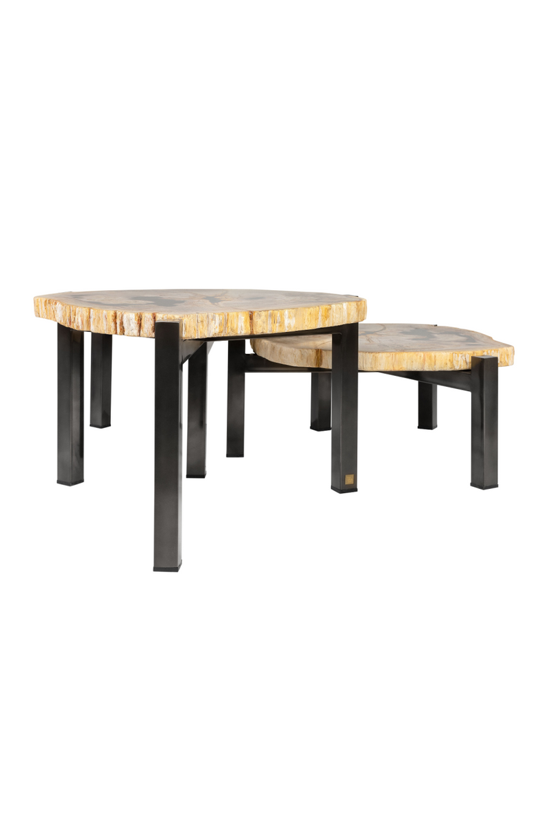 Petrified Wood Nested Coffee Tables (3) | Versmissen | Oroatrade.com