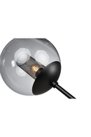 Smoked Glass Orb Floor Lamp | Versmissen Orbit | Oroatrade.com