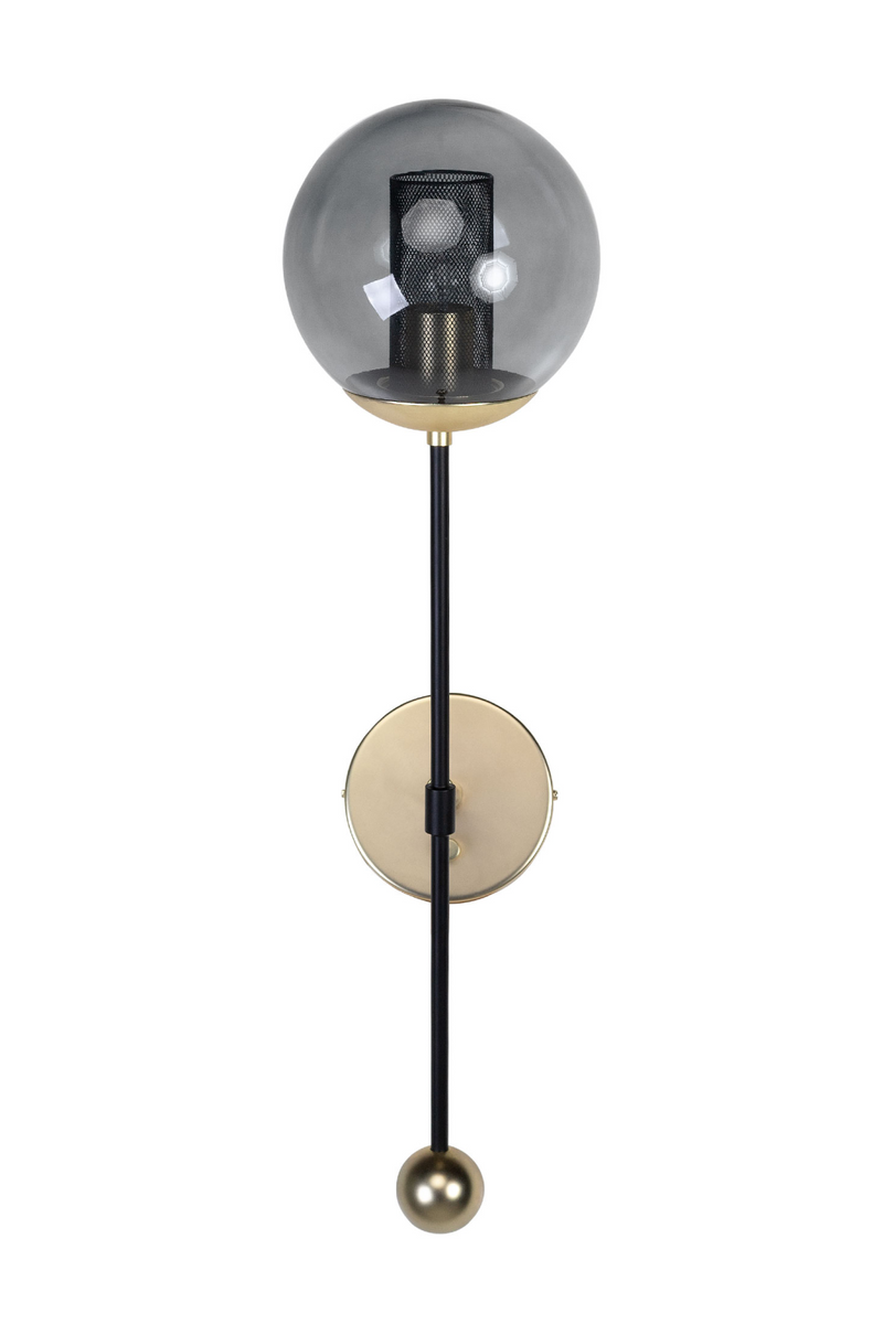 Glass Orb Wall Lamp | Versmissen Orbit | Oroatrade.com