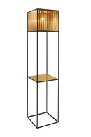 Steel Framed Brass Floor Lamp | Versmissen Oriente | Oroatrade.com