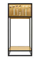 Steel Framed Brass Table Lamp | Versmissen Oriente | Oroatrade.com