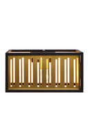 Steel Framed Brass Wall Lamp | Versmissen Oriente | Oroatrade.com