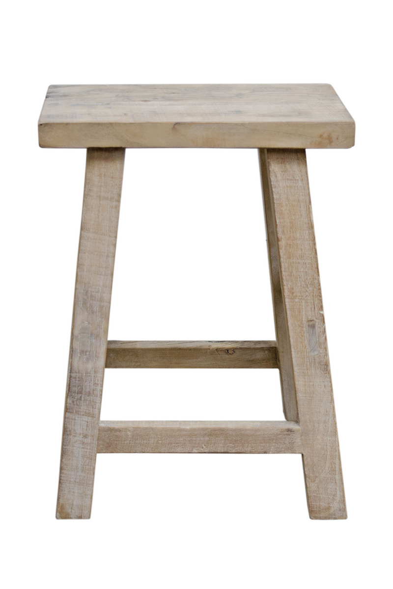 Reclaimed Elm Stool | Versmissen | Oroatrade.com