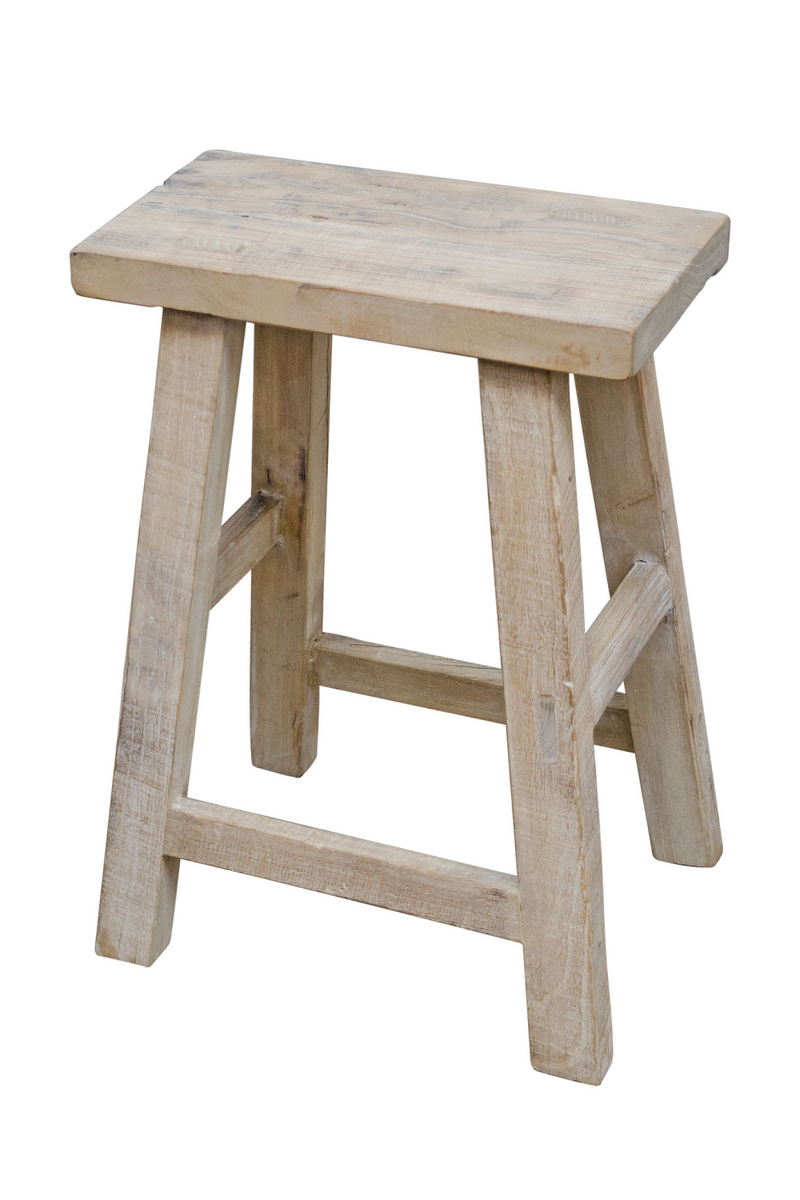 Reclaimed Elm Stool | Versmissen | Oroatrade.com