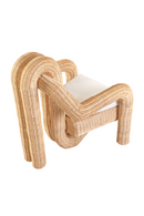Sculptural Rattan Accent Chair | Versmissen Pompidou | Oroatrade.com