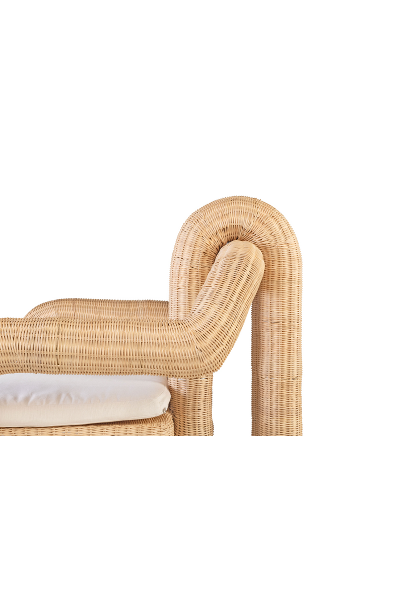 Sculptural Rattan Accent Chair | Versmissen Pompidou | Oroatrade.com