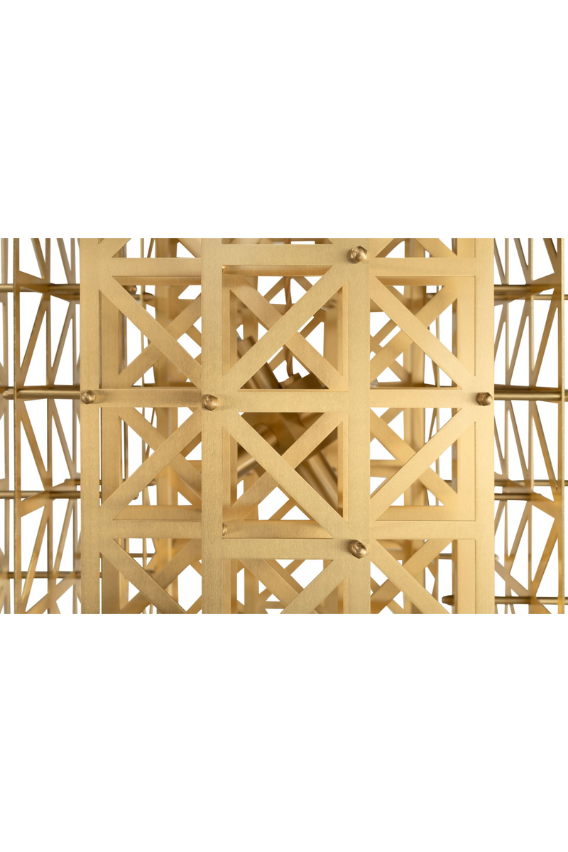 Gold Framework Ceiling Lamp | Versmissen Pontes | Oroatrade.com