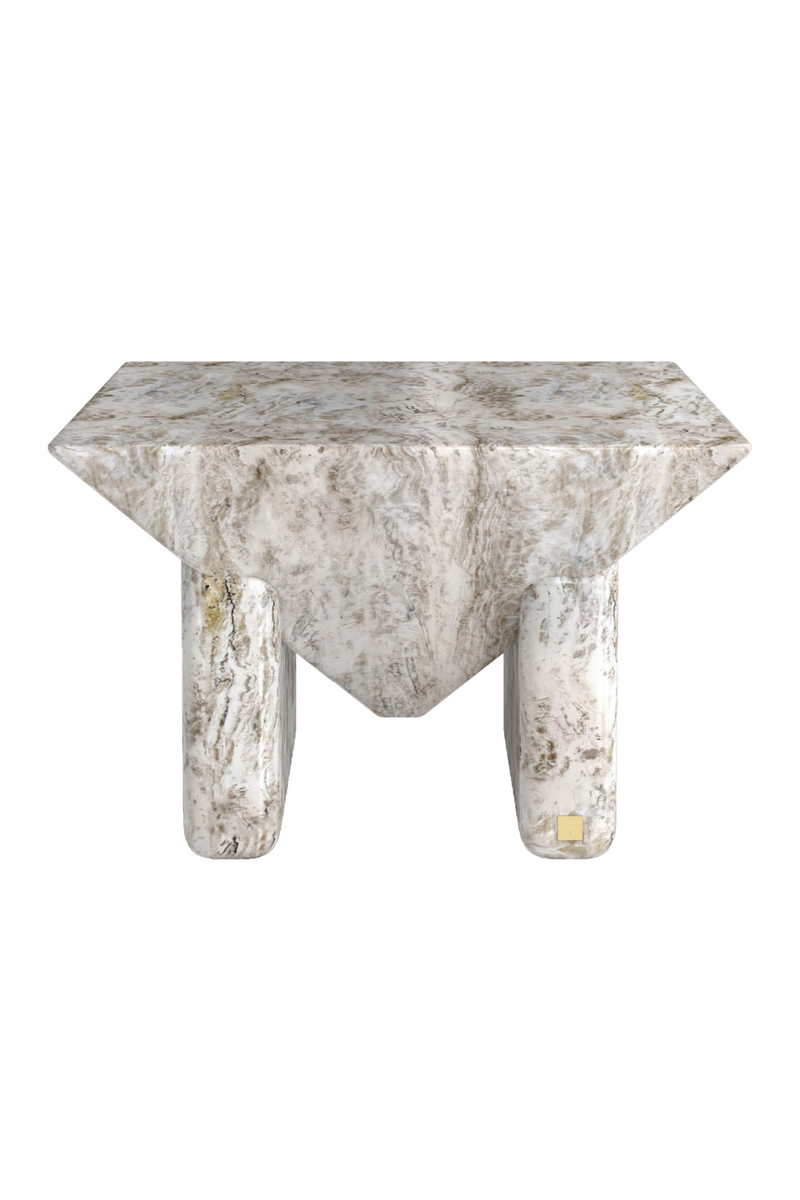 Marble Geometrical Coffee Table | Versmissen Prism | Oroatrade.com