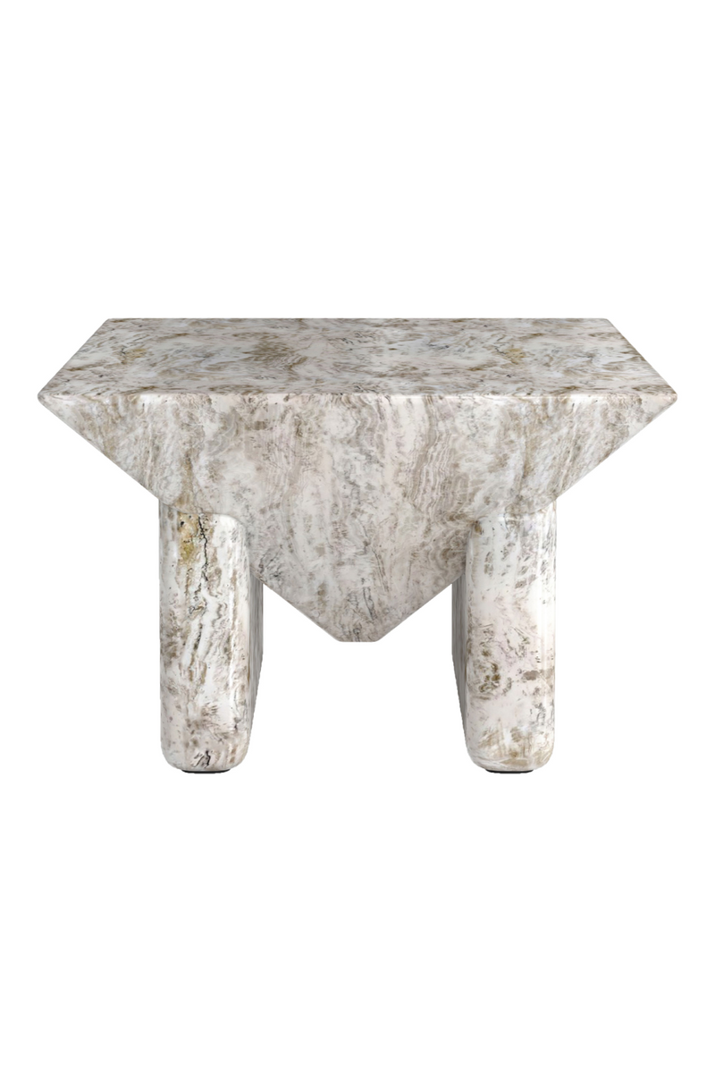 Marble Geometrical Coffee Table | Versmissen Prism | Oroatrade.com