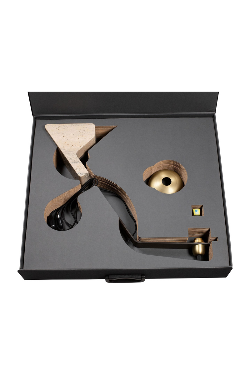 Brass Shade Table Lamp | Versmissen Pulse | Oroatrade.com