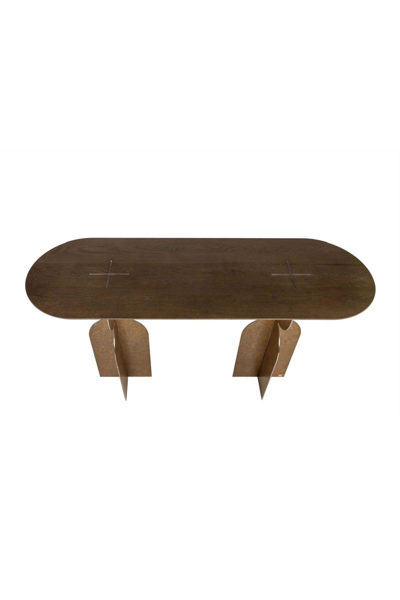 Brown Wooden Console Table | Versmissen Ray | Oroatrade.com