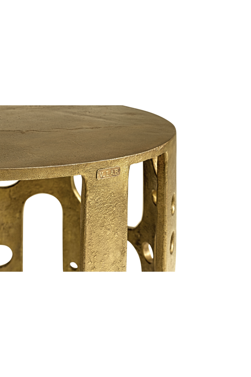 Bronze Carved Occasional Table | Versmissen Savage