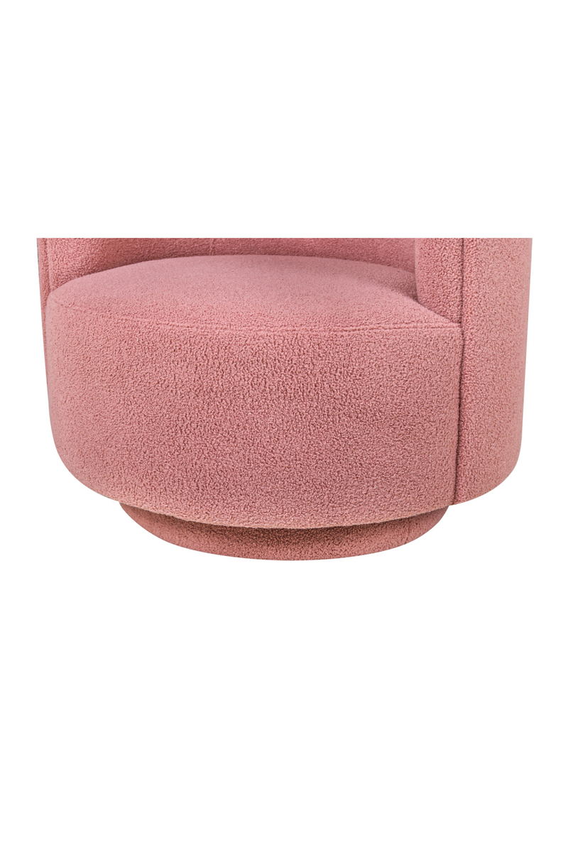 Pink Curved Swivel Chair | Versmissen Savoy | Oroatrade.com