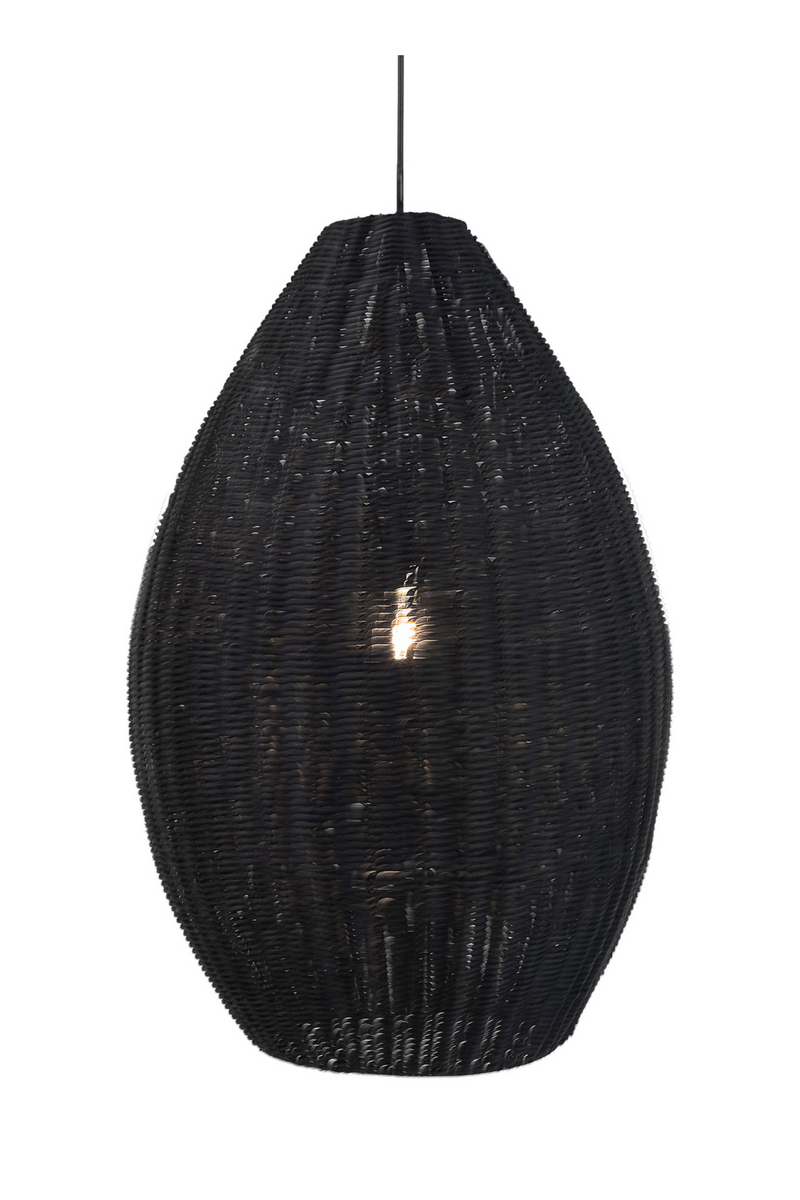 Rattan Teardrop Hanging Lamp S | Versmissen San Agnes | Oroatrade.com
